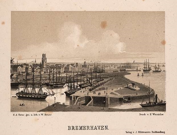 Bremerhaven in 1852.